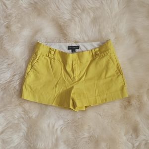 Banana republic yellow shorts